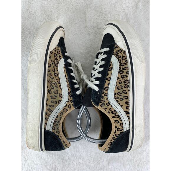 Vans Decon UltraCush Leopard Cheetah Suede Shoes Women’s Size 8.5 - Picture 5 of 8